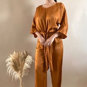 Satin Jumpsuit